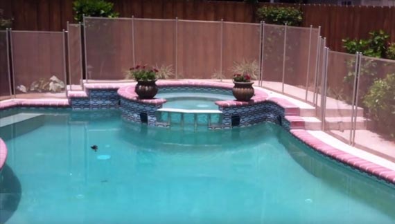 Baby Guard Pool Fence Installation