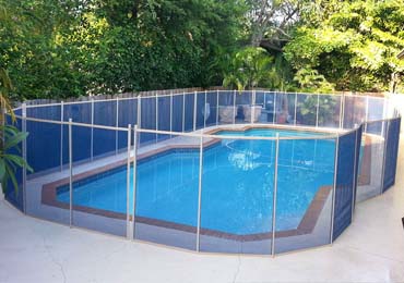 Blue Pool Fences
